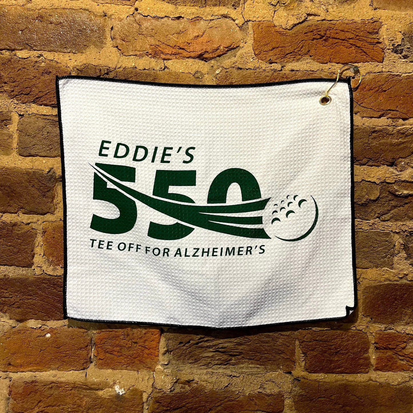 Eddie's 550 Commemorative Golf Towel