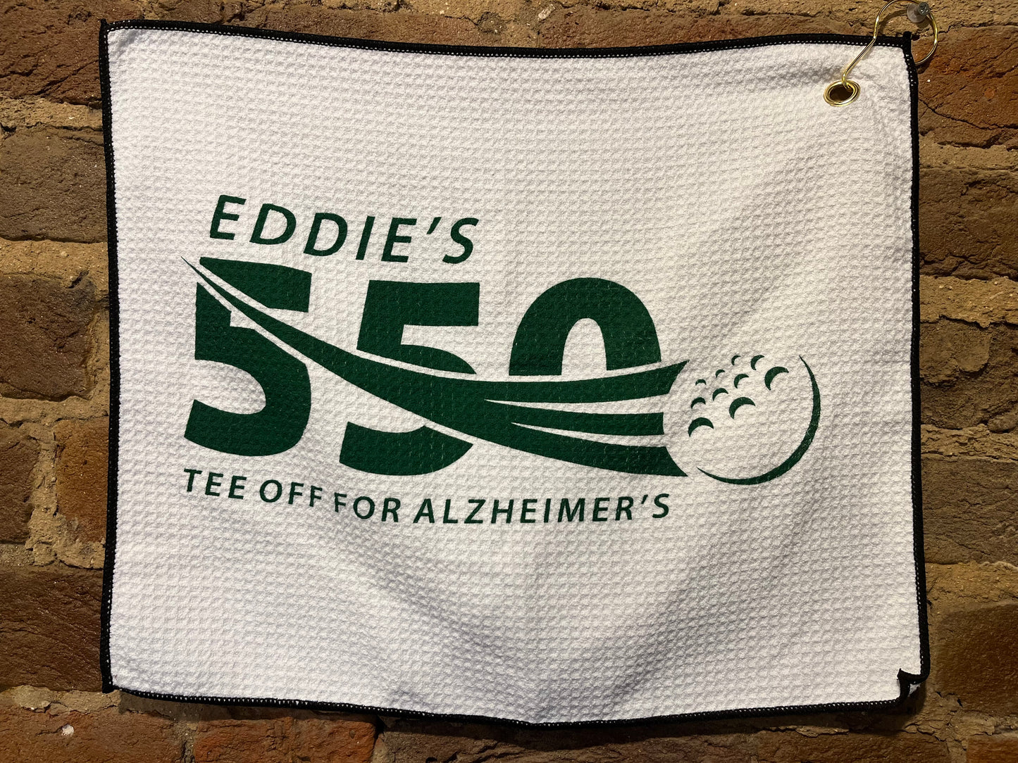 Eddie's 550 Commemorative Golf Towel