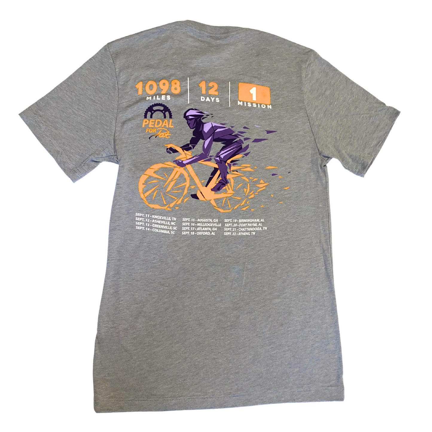 Pedal for Pat 2023 Event Shirt