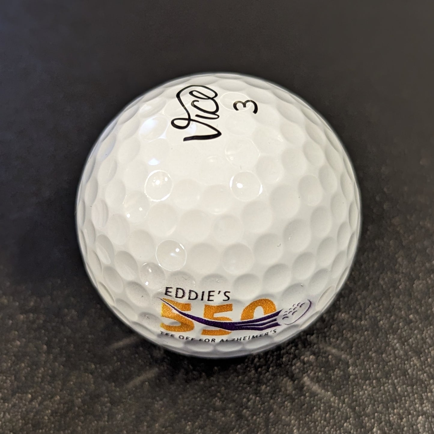 Eddie's 550 Commemorative Golf Balls