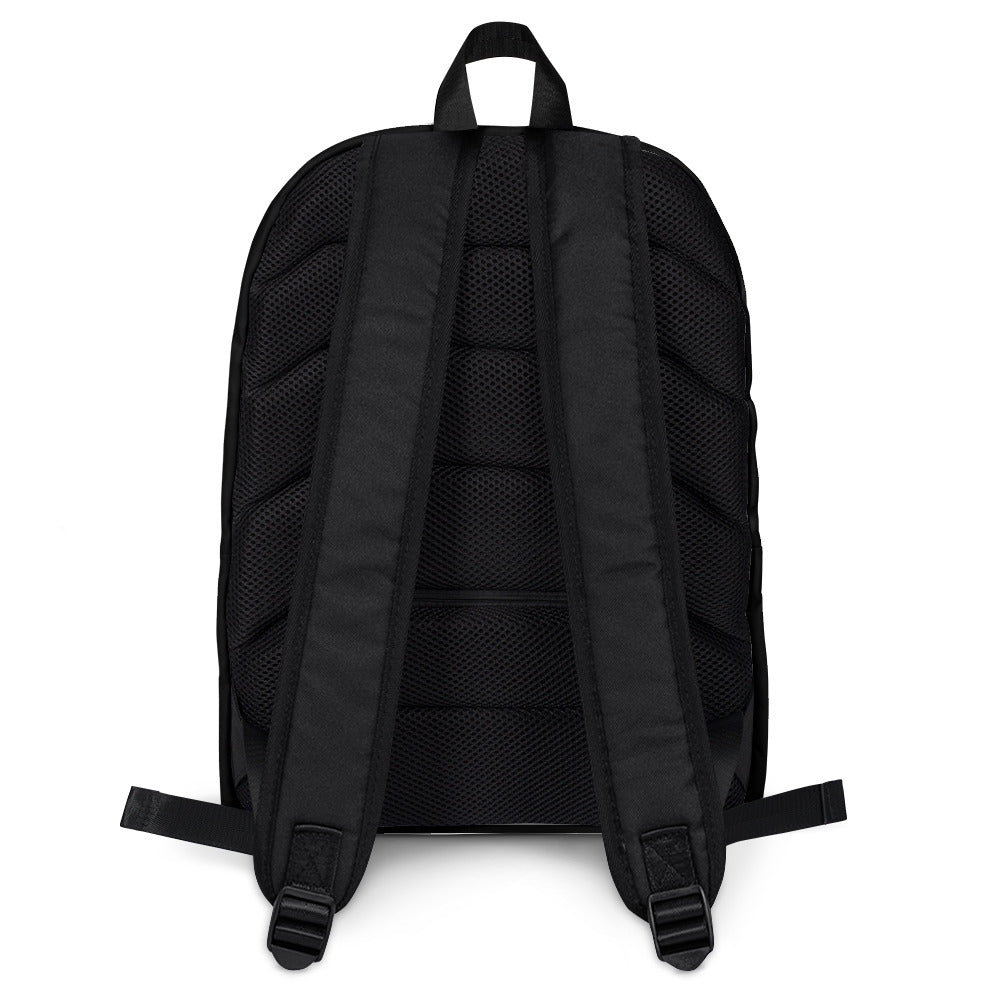 Pedal for Pat Black & White Backpack