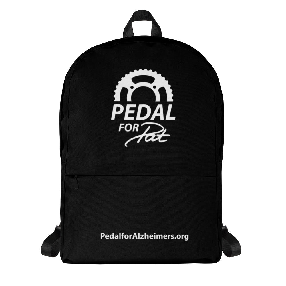 Pedal for Pat Black & White Backpack