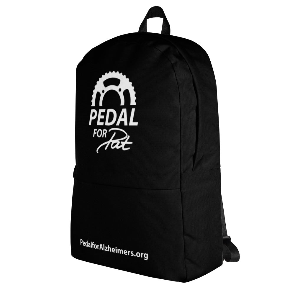 Pedal for Pat Black & White Backpack