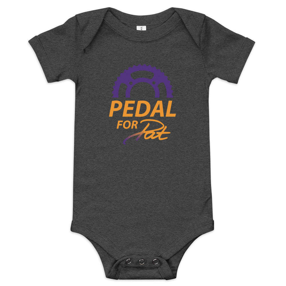 Pedal for Pat Baby Short Sleeve Onesie