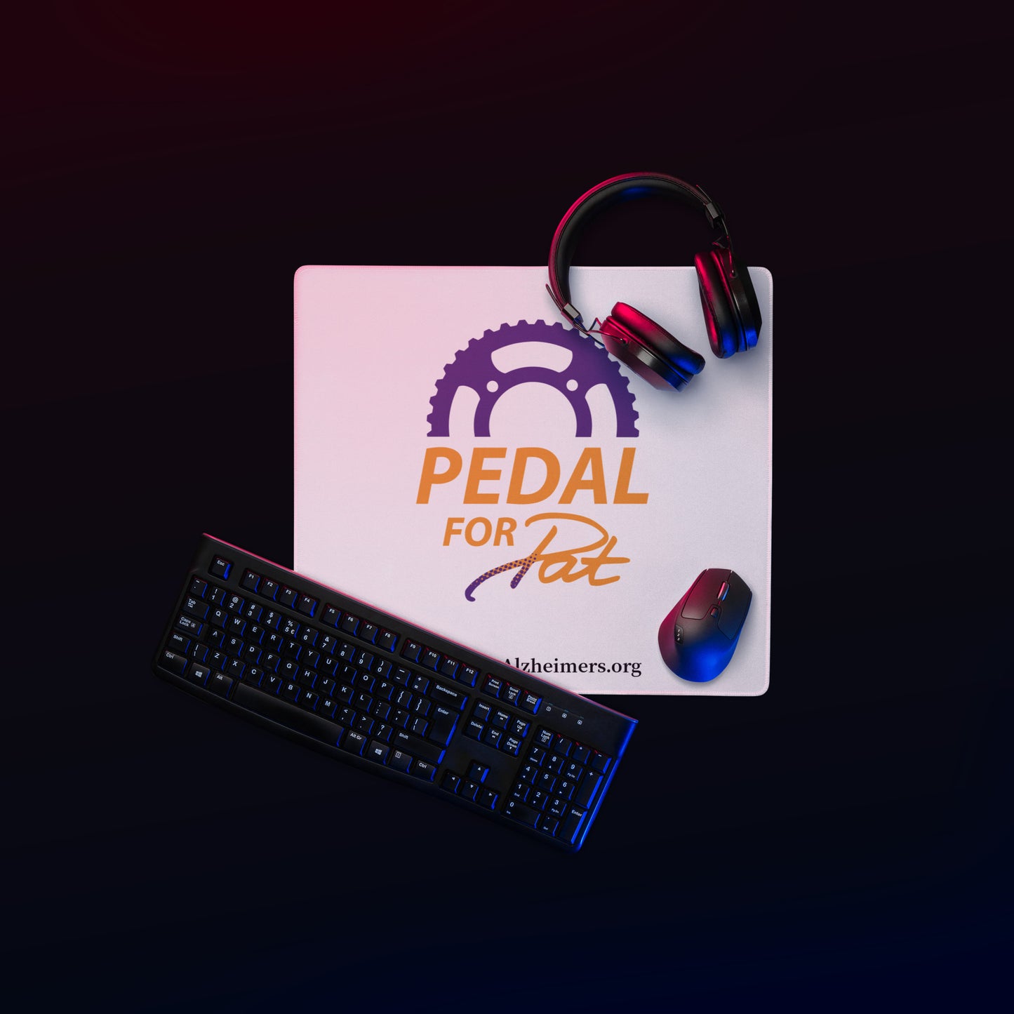 Pedal for Pat Gaming mouse pad