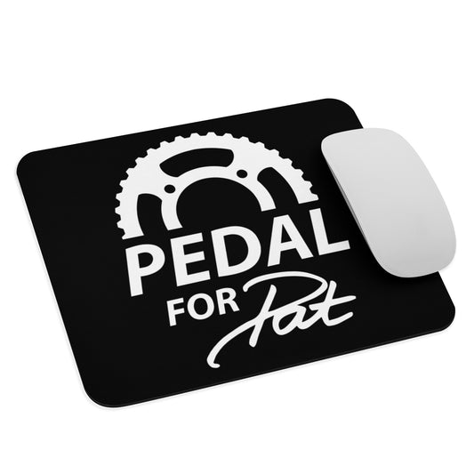 Pedal for Pat Black & White Mouse pad