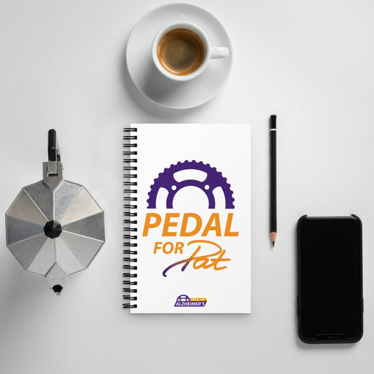 Pedal for Pat Spiral notebook