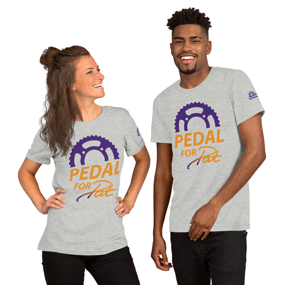 Pedal for Pat Logo Unisex t-shirt