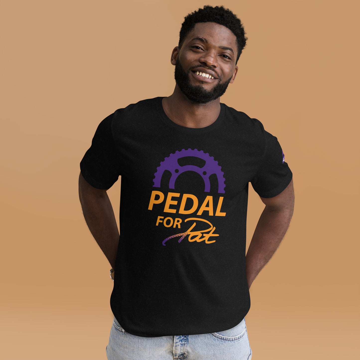 Pedal for Pat Logo Unisex t-shirt