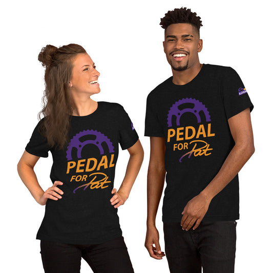 Pedal for Pat Logo Unisex t-shirt