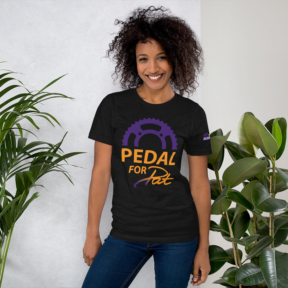 Pedal for Pat Logo Unisex t-shirt