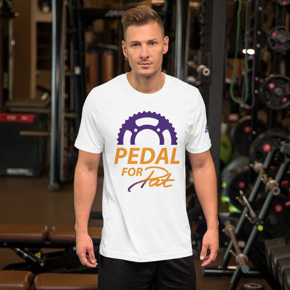 Pedal for Pat Logo Unisex t-shirt