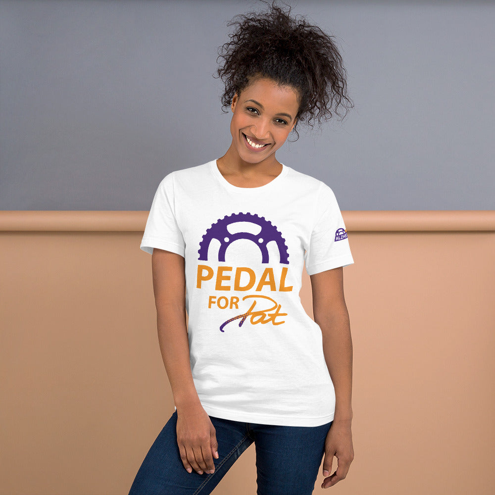 Pedal for Pat Logo Unisex t-shirt