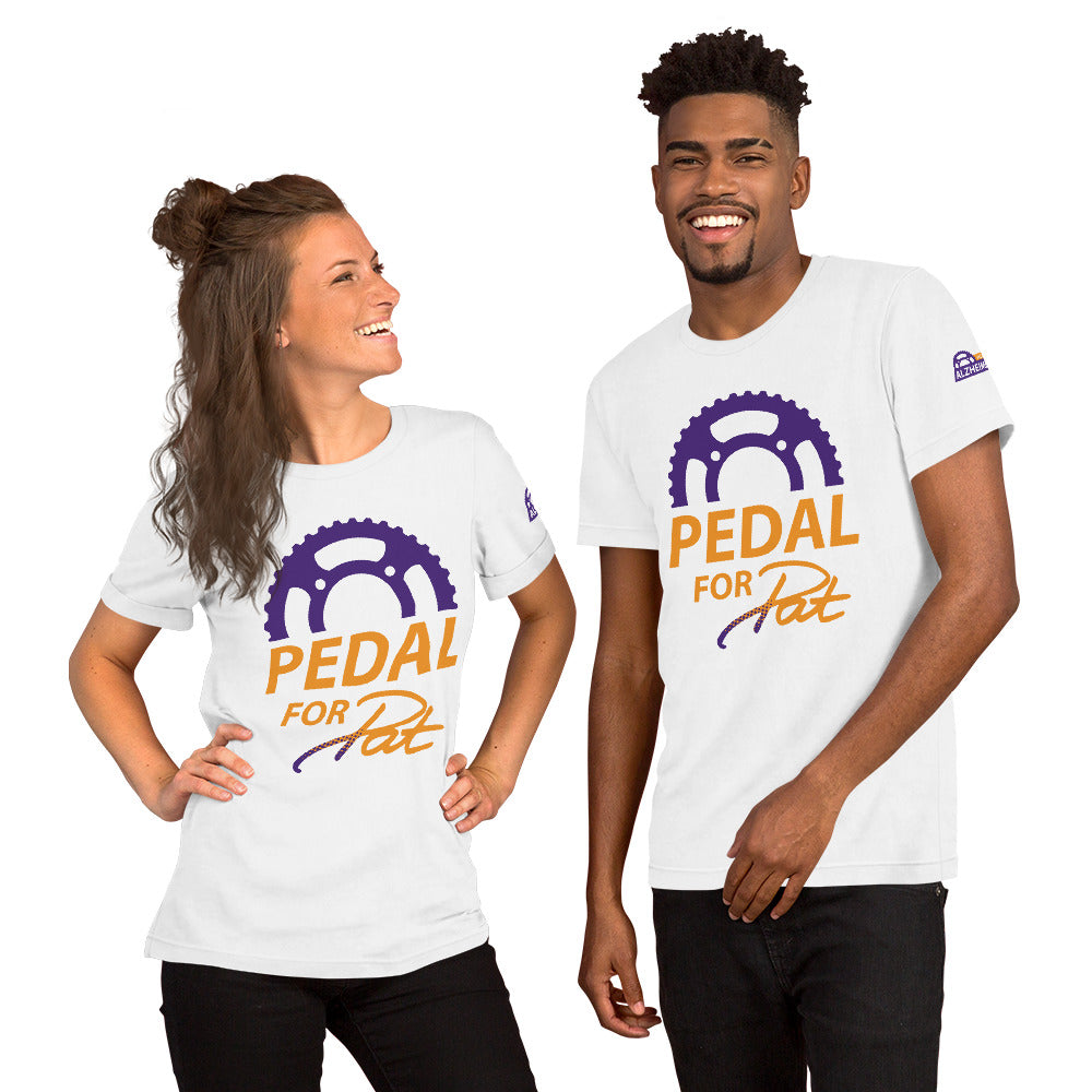 Pedal for Pat Logo Unisex t-shirt